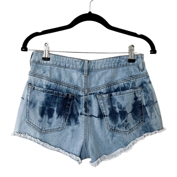 PACSUN High Rise Festival Jean Mini Shorts Size 26 - Picture 2 of 5